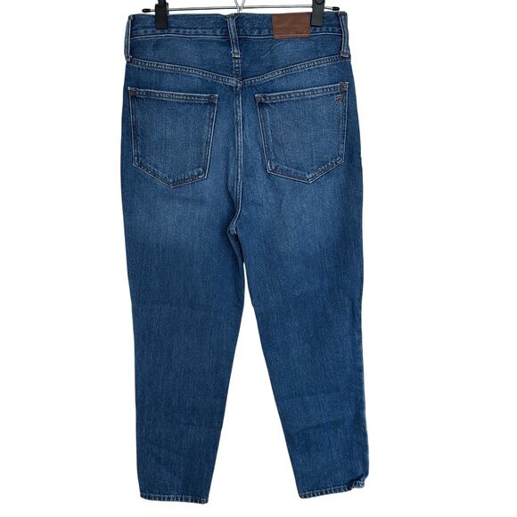 Madewell Denim Women's The Mom Jean, Medium Wash, Size 26, EUC - Picture 2 of 6